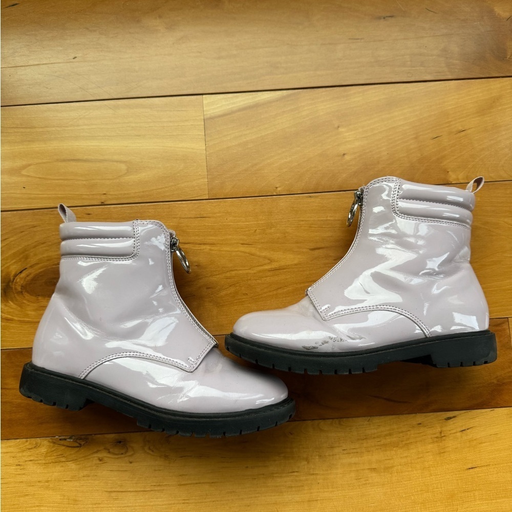 Nordstrom Kids Lavender Glossy Boots